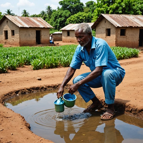 Comment intégrer des pratiques de gestion durable des eaux dans une communauté rurale ?
